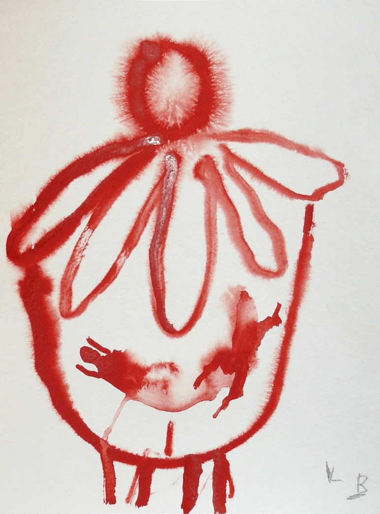 Louise Bourgeois, Untitled (Red Flower Woman), c.&nbsp;2004